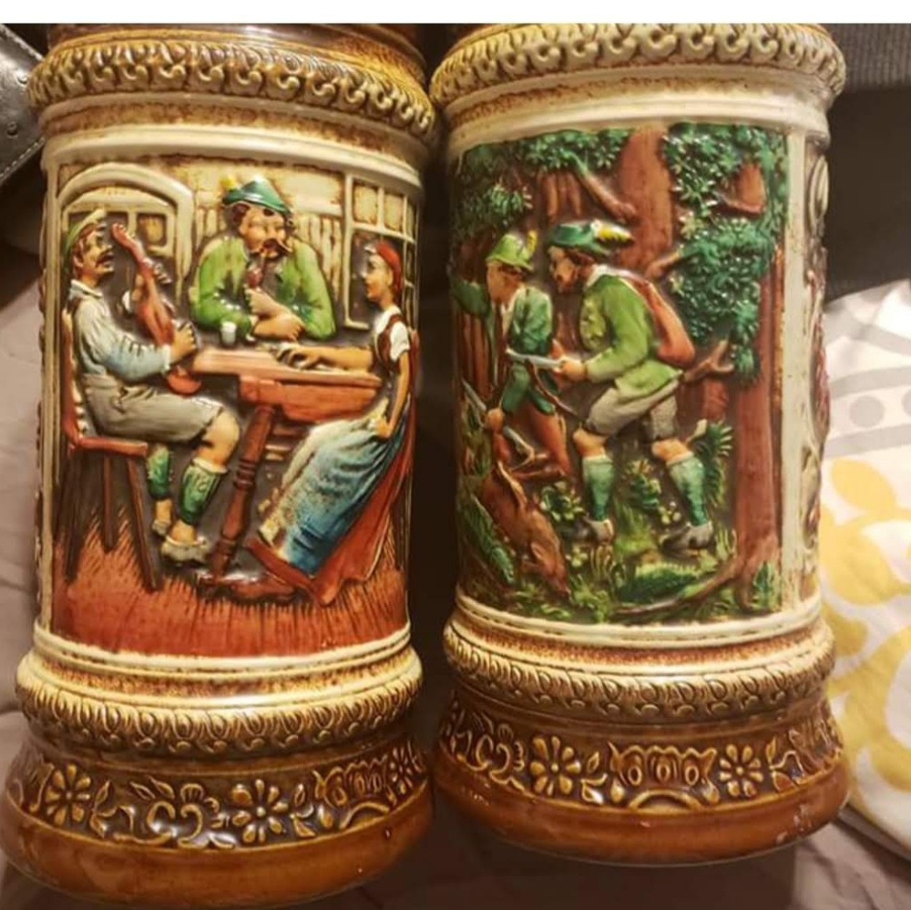 Old Gerz Beer steins